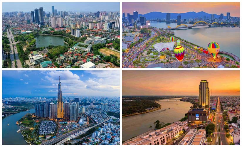 4 vùng đô thị LỚN NHẤT Việt Nam nằm ở đâu?